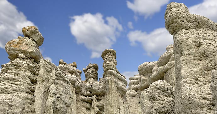 Stone dolls near Kratovo Macedonia Predrag Vasilevski Shutterstcok