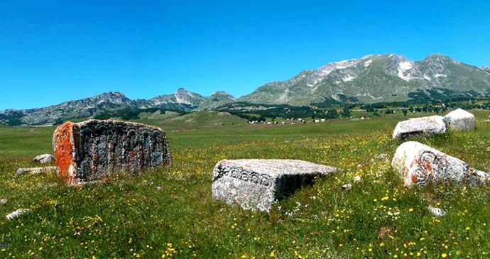 Stecci Riblje Jezero by Montenegro Ministry of Culture Sport and Media Republic of Montenegro Wikimedia Commons