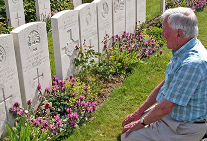 At Bailleul cemetery, Nord-Pas de Calais by John Ruler