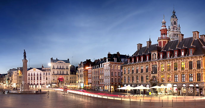 Lille's Grand Place France by Production Perig Shutterstock