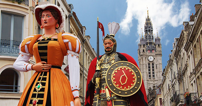 Mannequins in Douai France by Nord Tourism