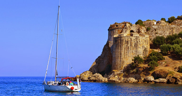 Koroni Castle The Peloponnese Greece by Kris Silver Wikimedia Commons