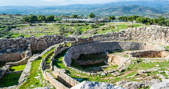 Mycenae, peloponnese, Greece © RODKARV, Shutterstock