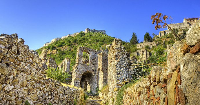 Mystra, peloponnese, greece © f8grapher, Shutterstock