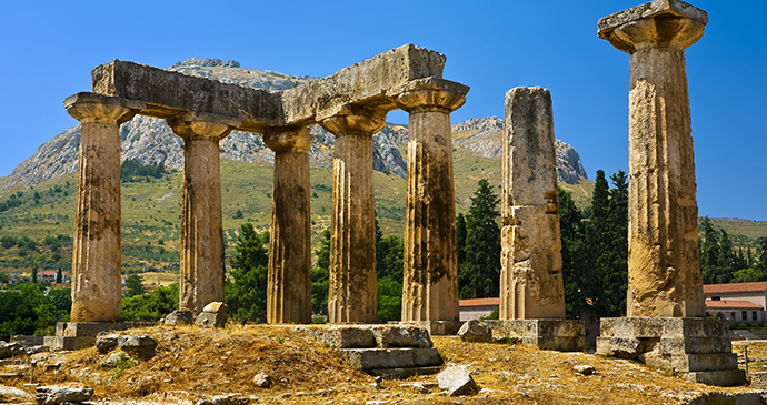 ancient-corinth, peloponnese, greece © WitR, Shutterstock