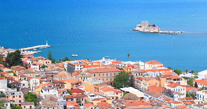 Nafplio The Peloponnese Greece by wyman, Shutterstock