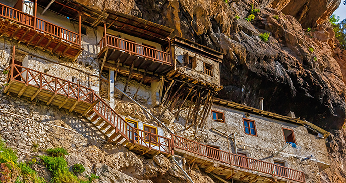 Monastery of John the Baptist Stemnitsa Peloponnese by PNIK Shutterstock