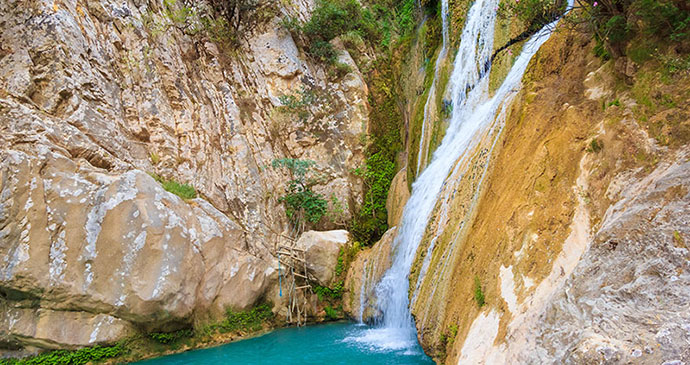 Polilimnio The Peloponnese Greece by Nick Pavlakis, Shutterstock