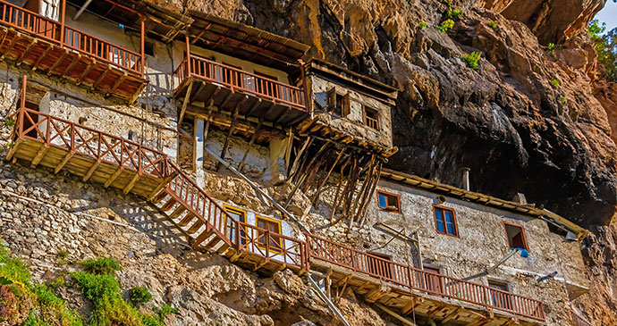 Prodromou Monastery the Peloponnese Greece by Nick Pavlakis Shutterstock