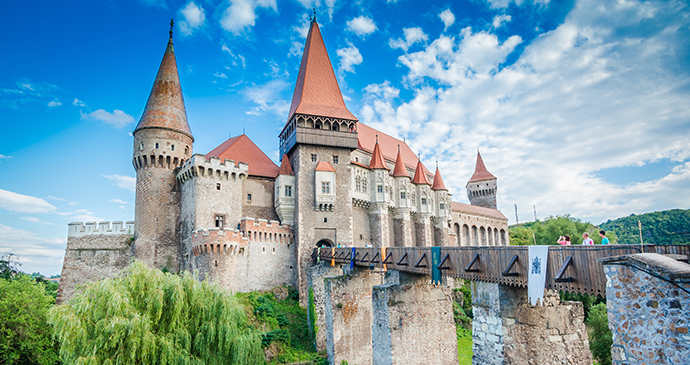 Corvin Castle, Transylvania, Romania by omihay, Shutterstock