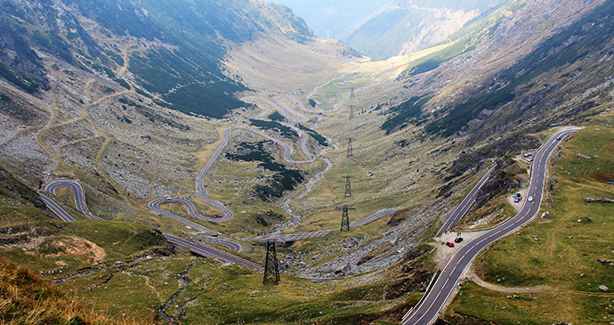 Transfăgăraşan Highway, Transylvania, Romania by Paul Brummell