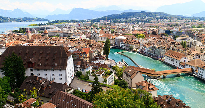 Luzern Switzerland by Bertl123 Shutterstock