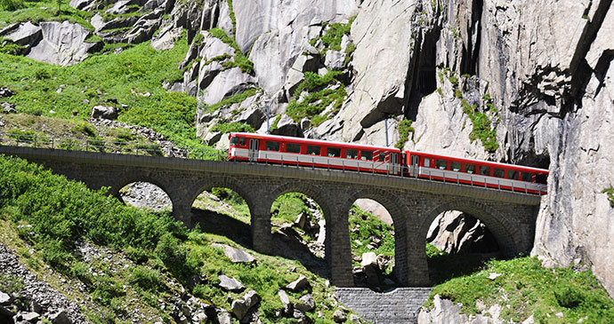 St Gotthard Pass Switzerland by Alexander Chaikin Shutterstock