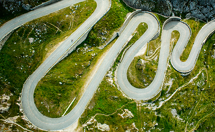 Tremola Road Gotthard Pass Switzerland by Ivo Scholz Switzerland Tourism