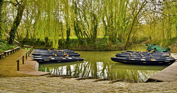 Canoes, Marais Poitevin, the Vendée, France by Sasha64f, Shutterstock