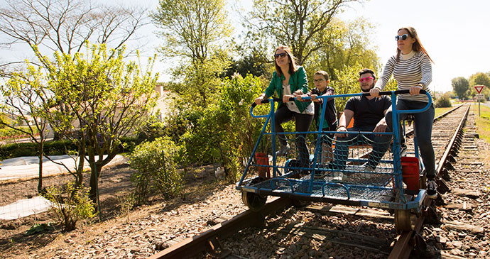 Velo-Rail, The Vendée, France by Simon Bourcier, Vendée Expansion Pôle Tourisme