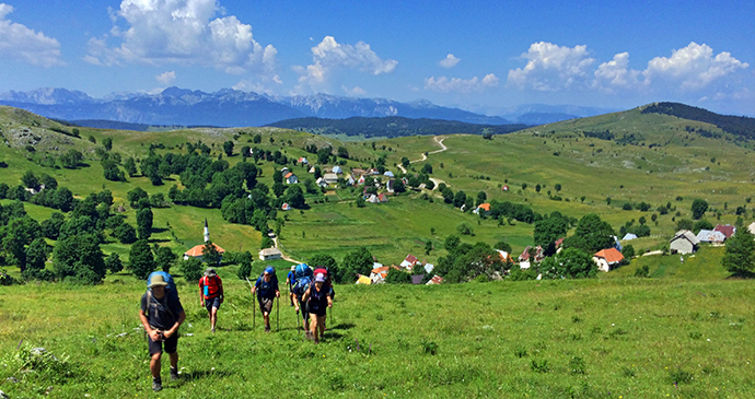 Čuhovići Bosnia Via Dinarica hiking by Kenan Muftic 