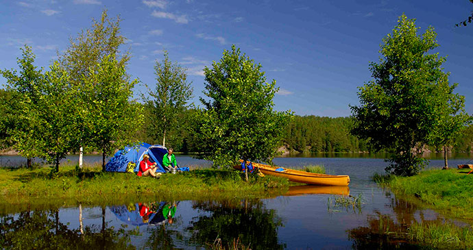 Camping in Dalsland © Goran Assner