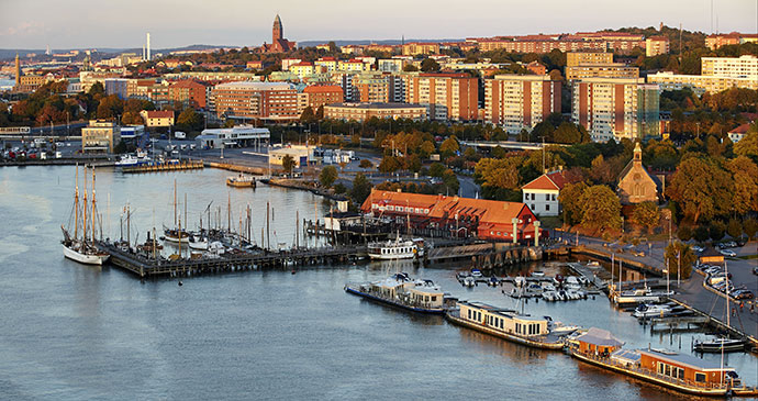 Gothenburg Harbour entrance West Sweden Europe by Kjell Holmner West Sweden Tourist Board