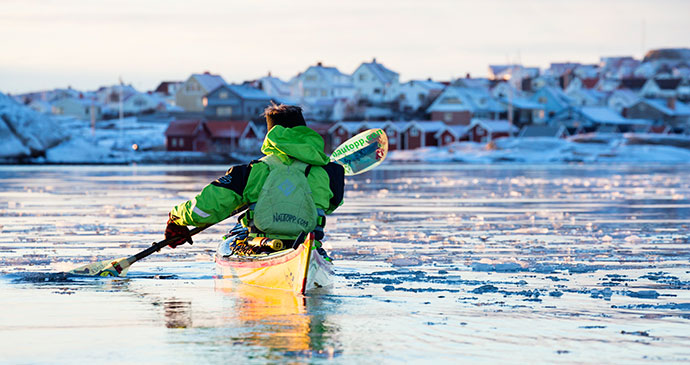 kayak Smogen West Sweden by Roger Borgelid