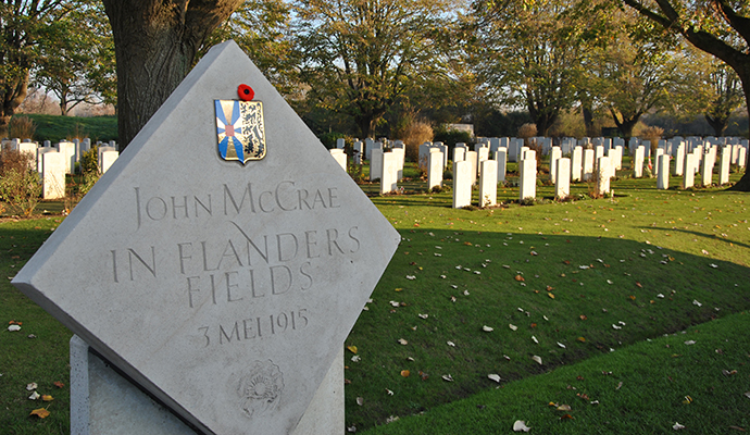 Essex Farm Cemetery Ypres Belgium Flanders by Wesstoer,Visit Flanders