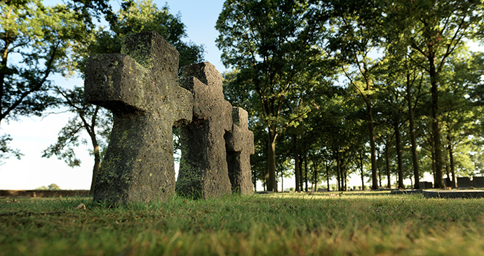 Langemark Cemetery Ypres Belgium Flanders by Milo Profi, Visit Flanders