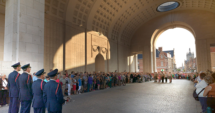 The Last Post Menin Gate Ypres Flanders Belgium by Milo Profi, Visit Flanders