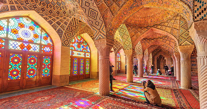 Nasir Ol Molk mosque, Shiraz, Iran © JPRichard, Shutterstock