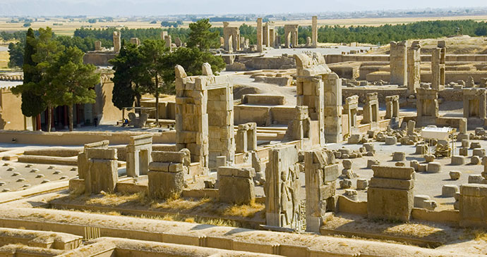 ruins persepolis iran by steba shutterstock