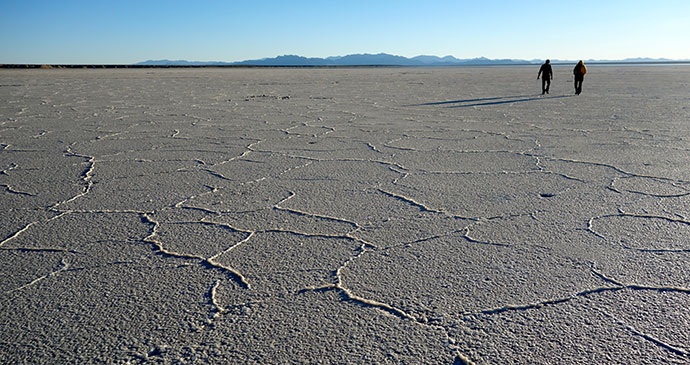 Khara Salt Lake Iran by Maria Oleynik