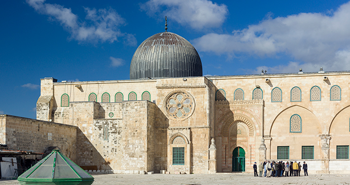 Al-Asqa Mosque Jerusalem by Godot13, Wikimedia Commons