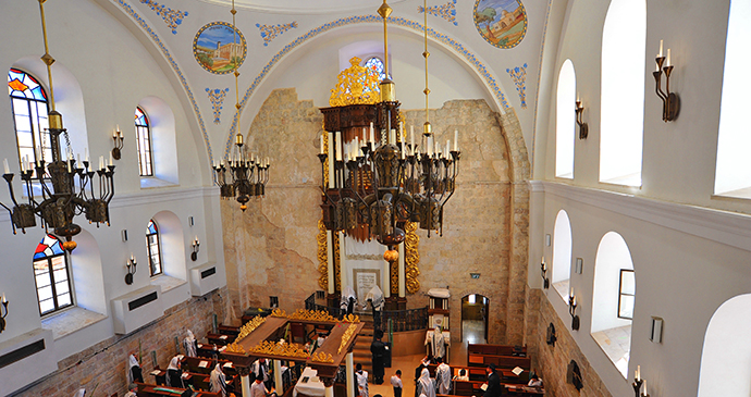 Hurva synagogue Jerusalem Israel by אברהם-גרייצר, Wikimedia Commons