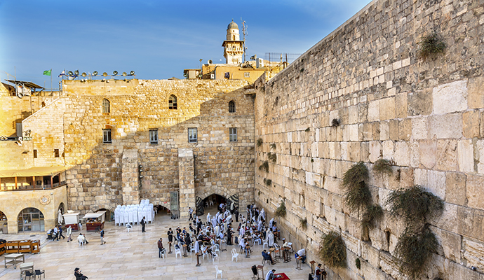 Western Wall Jerusalem Israel by Bill Perry, Shutterstock
