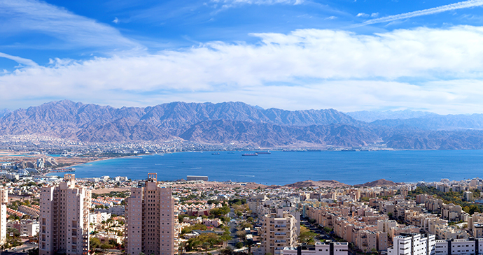 Eilat skyline and Red Sea, Israel © StockStudio, Shutterstock