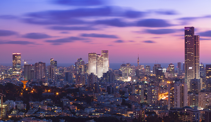 Tel Aviv Israel by Dmitry Pistrov, Shutterstock