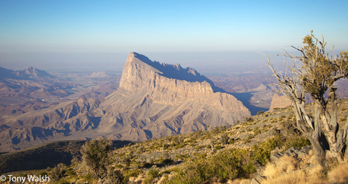 Jabal Shams Oman by Tony Walsh