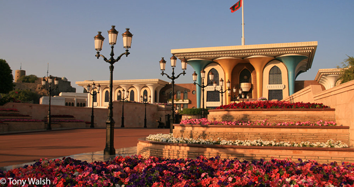 Al Alam Palace Muscat Oman by Tony Walsh