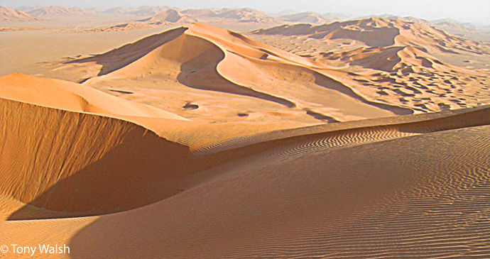 Wihibah Sands Oman, best deserts, by Tony Walsh