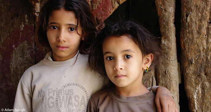 Local children Sana'a, Yemen by Adam Balogh