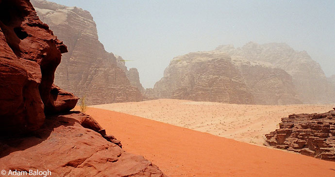 Wadi Rum Jordan by Adam Balogh