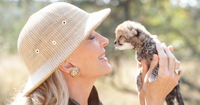 Cheetah cub, A Cheetah's Tale, John Swannell