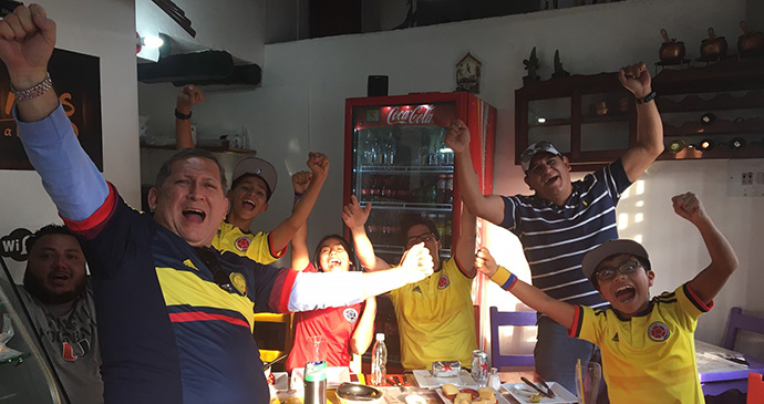 Victory for Colombia, Colombia © Dom Tulett