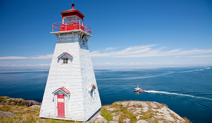 Boar's Head Lighthouse Nova Scotia Canada by Tourism Nova Scotia, Perry Dyke