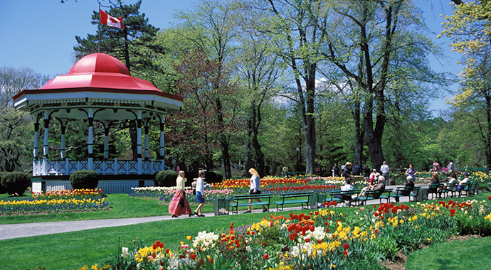 Halifax Public Gardens Nova Scotia Canada by Nova Scotia Tourism