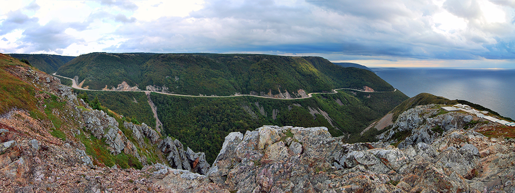 Cabot Trail Cape Breton Island Nova Scotia Canada by © chensiyuan, Wikipedia