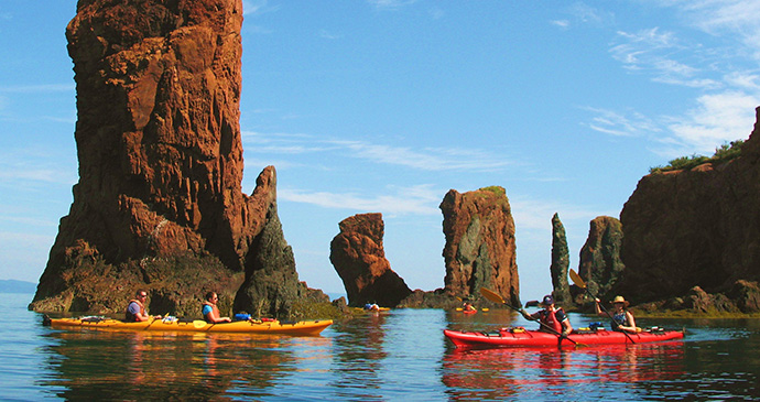 Kayaking Three Sisters Nova Scotia Canada by Nova Scotia Tourism