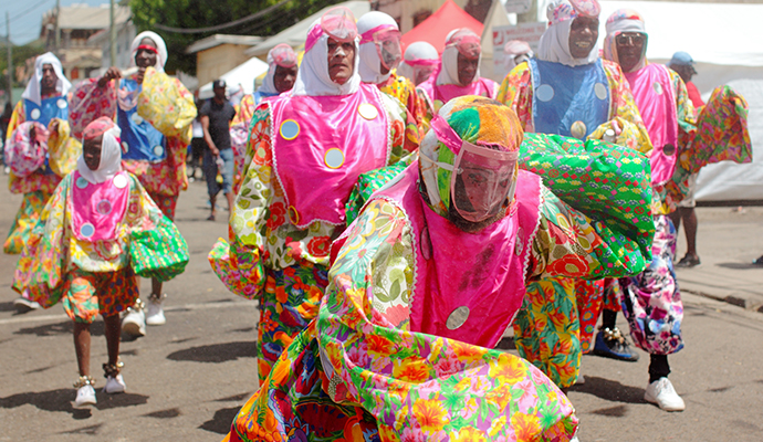 Carriacou Carnival Shakespeare Mas celebrations by Paul Crask