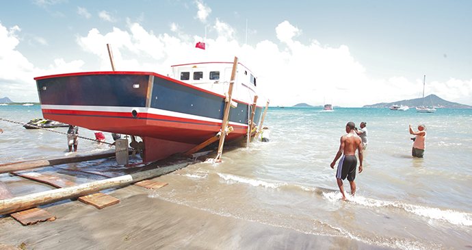 Boatbuilding Carriacou Grenada by Paul Crask