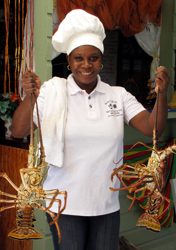 Lobster, Grenada by Paul Crask