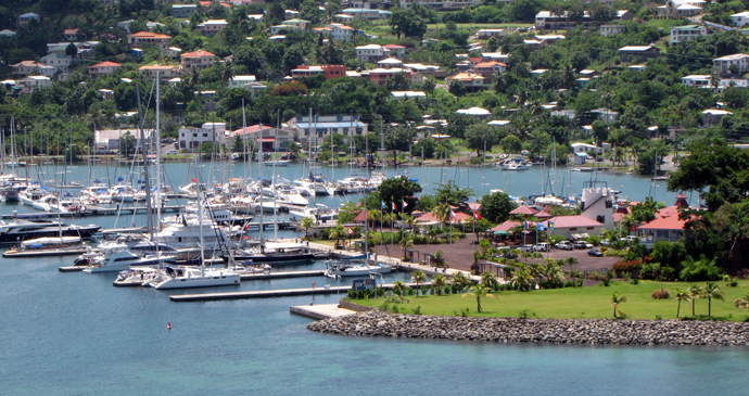 Port Luis marina , Grenada by Paul Crask